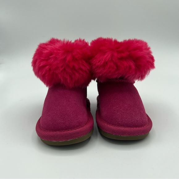 NEXT Kid's Babies Warm Winter Boots Pink UK size 3, US 4 - Picture 4 of 14